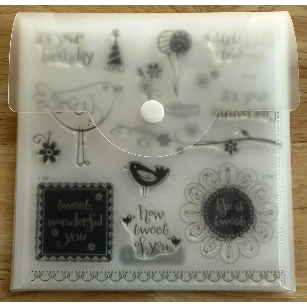 Close‎ To My Heart CTMH My Acrylix stamp set S1206 Life Is Tweet June 2011 SOTM